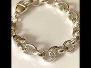 Chunky Silver Link Chain Bracelet