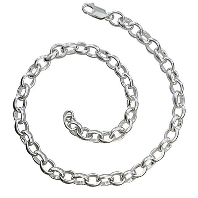 Chunky Silver Link Chain Necklace - Paul Wright Jewellery