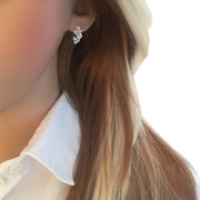 CZ Diamond Bubble Earrings - Paul Wright Jewellery