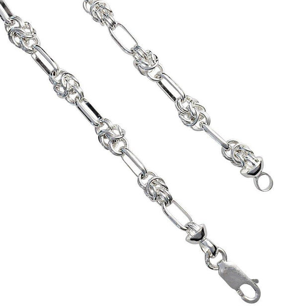 Handmade Silver Chain Bracelet - Paul Wright Jewellery