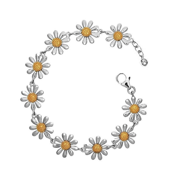 Silver Daisy Chain Bracelet - Paul Wright Jewellery